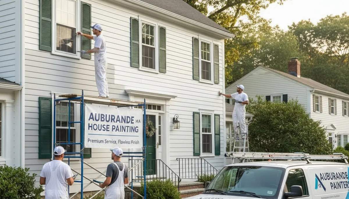 Professional house painters in Boston MA providing expert exterior and interior painting services