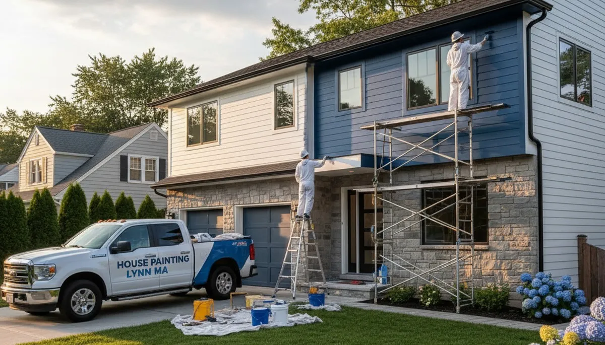 Professional house painting service exterior home painters in Boston MA
