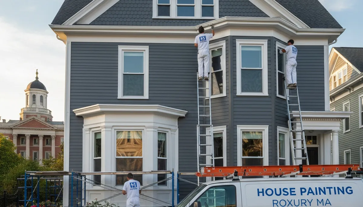 Professional house painting service in Boston, MA for interior and exterior home improvements